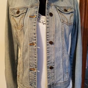 Hollister Junior light wash denim jacket
